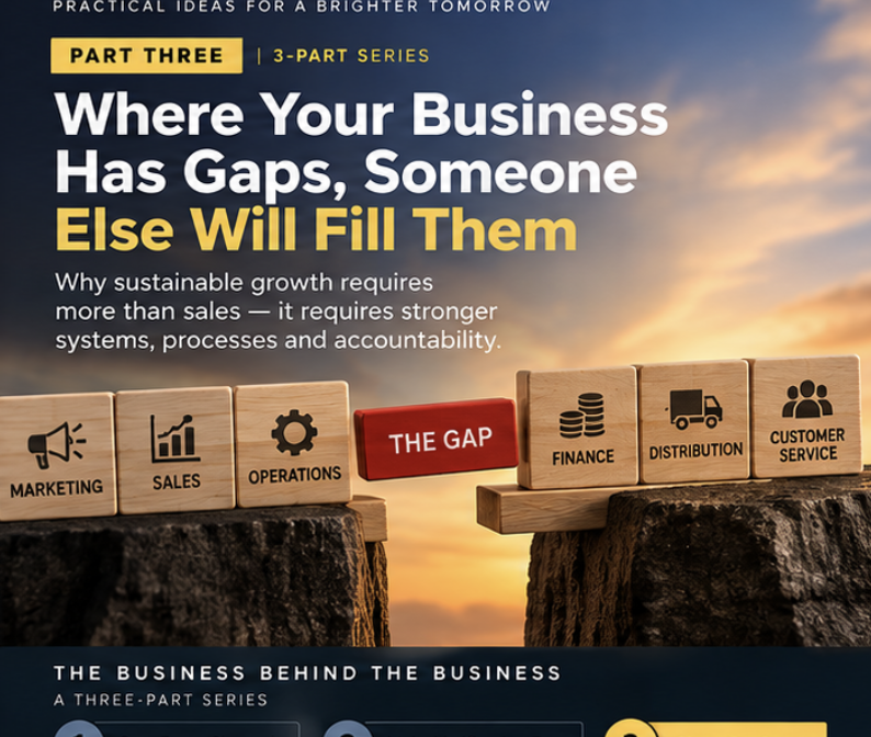 Part 3: Where Your Business Has Gaps, Someone Else Will Fill Them